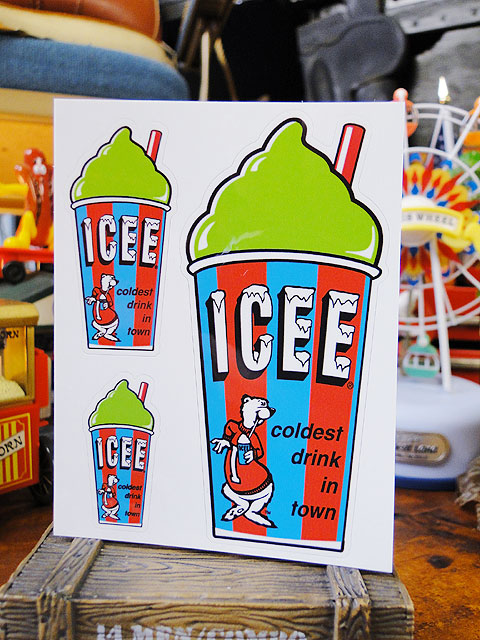 ICEE 看板 アイシー アメリカン雑貨 金属製 インテリア
