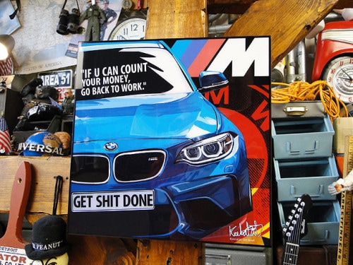 BMW��M2���ݥåץ����ȥե졼�ࡡ#542