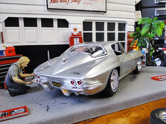 マイスト 1965年 シボレー コルベット C2 ダイキャストミニカー