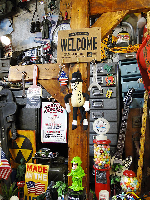 オールドアメリカン ウッデンフックボード （ウェルカム） の通販