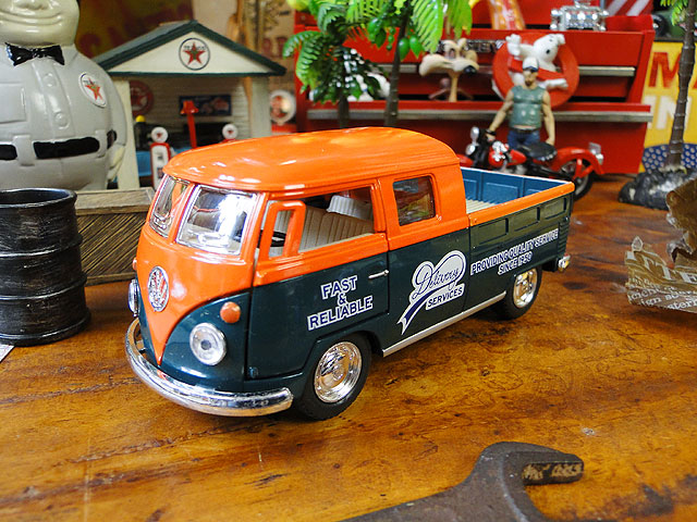 1963年 フォルクス・ワーゲン ピックアップ・ダブルキャブ ミニカー 1