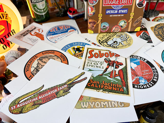 トラベルステッカーセット 20枚入り （アメリカンバイウェイズ）の通販