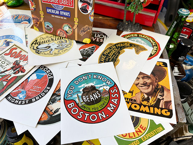 トラベルステッカーセット 20枚入り （アメリカンバイウェイズ）の通販