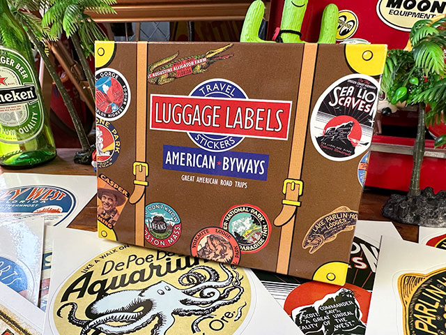 トラベルステッカーセット 20枚入り （アメリカンバイウェイズ）の通販