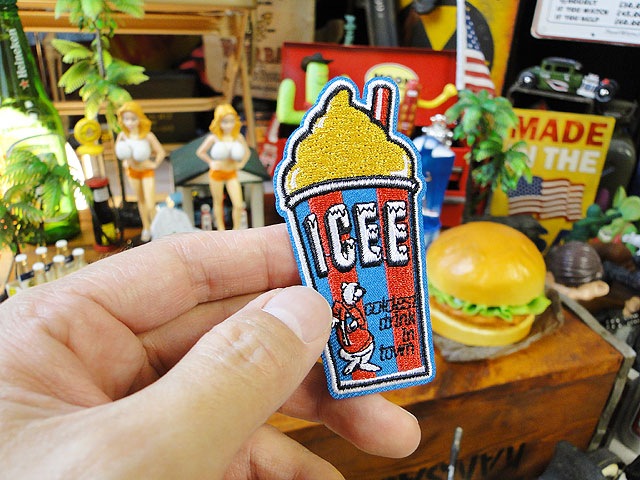 ICEE アイシー オフィシャルワッペン （フローズン/イエロー）の
