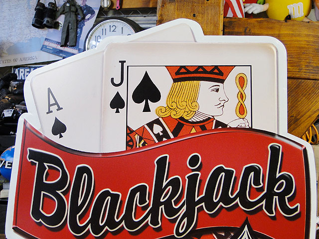 ブラックジャック エンボスティンサインの通販・販売 | アメリカ