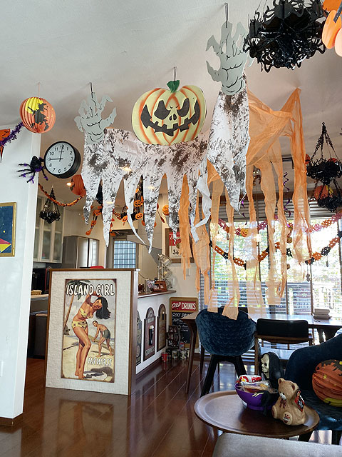 スケアリーパンプキン ハンギングカーテンの通販・販売 | アメリカ雑貨