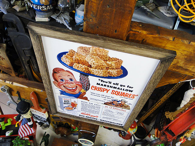 ポスターフレーム （ケロッグ/ライスクリスピー/マシュマロ） ポスター