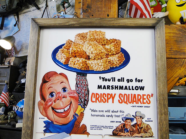 ポスターフレーム （ケロッグ/ライスクリスピー/マシュマロ） ポスター
