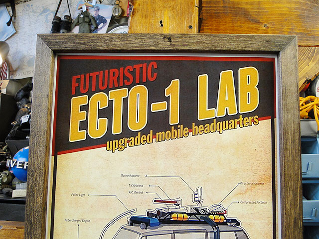 ポスターフレーム （ゴーストバスターズ/ECTO-1 LAB） ポスター