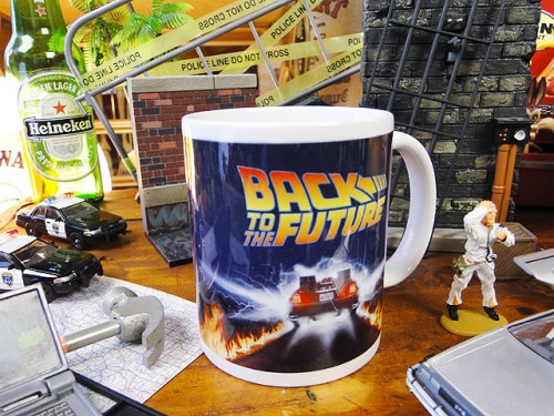 映画　バック・トゥ・ザ・フューチャー　デロリアン　オフィシャルマグカップ|映画関連グッズ|もはや店長すら迷子になるアメ雑ジャングル