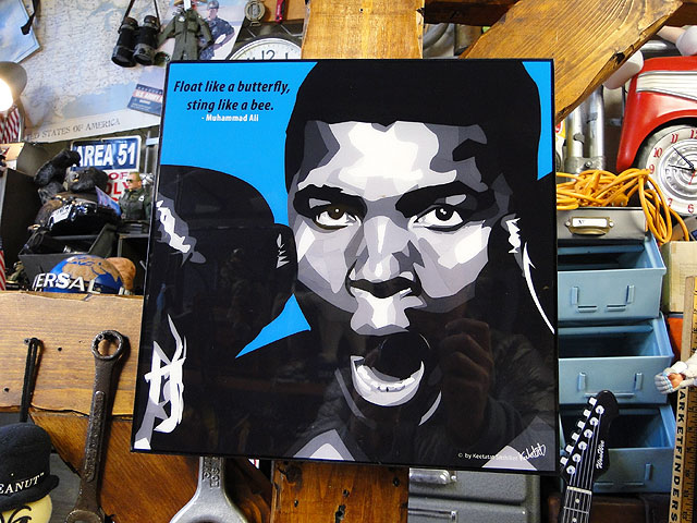 モハメド・アリ ポップアートフレーム #460の通販・販売 | アメリカ