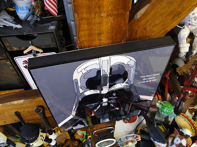 映画 スターウォーズ ポップアートフレーム （ダース・ベイダー