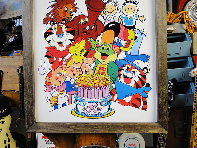 ケロッグ スナップクラックルポップ ディスプレイ ポスター セット