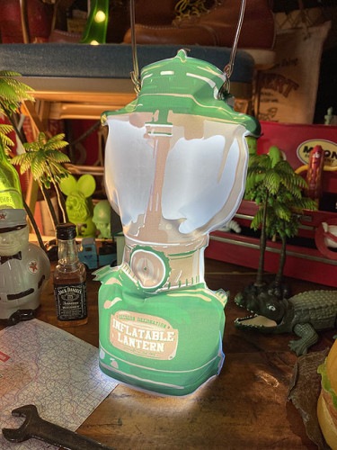 インフレータブルランタン　クラシック　（グリーン）|ランタン|アウトドア