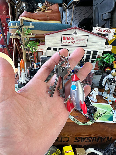 キッカーランド ロケットキーホルダーの通販・販売 | アメリカ雑貨の