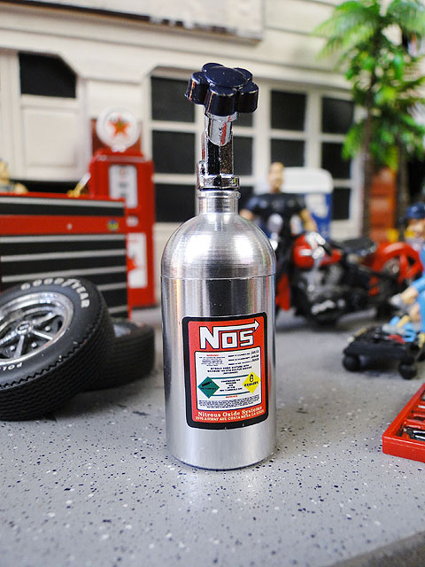 NOS ニトロ　タンク ボトル ボンベ　先端 アダプターのみ　メーター付　スナップオン　限定　ワイルドスピード　リアル　カスタム　非売品 NOS ニトロ タンク ボトル ボンベ 先端 アダプターのみ メーター付