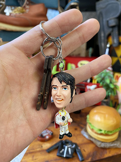 エルヴィス・プレスリーゆらゆらキーホルダーの通販・販売 | アメリカ