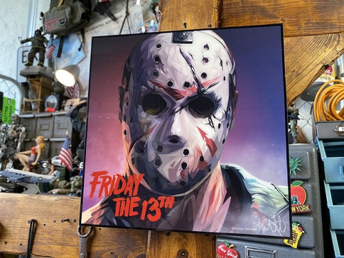 映画　13日の金曜日　ジェイソン　ポップアートフレーム|映画関連グッズ|もはや店長すら迷子になるアメ雑ジャングル