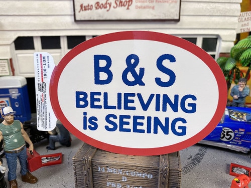 座右の銘ステッカー　Lサイズ　（信じるからこそ見えてくる）　モットーデカール　MOT-009L|コトワザステッカー|ステッカー