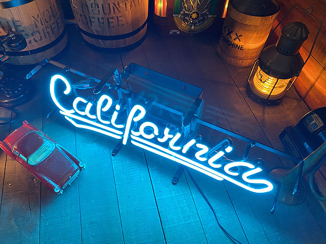 カリフォルニア ネオン管 （ブルー）の通販・販売 | アメリカ雑貨の