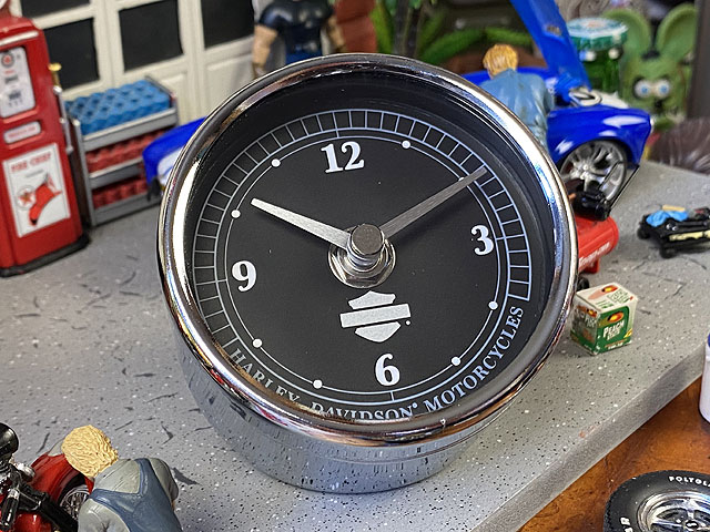 ハーレーダビッドソン スピードメーター型デスククロックの通販・販売