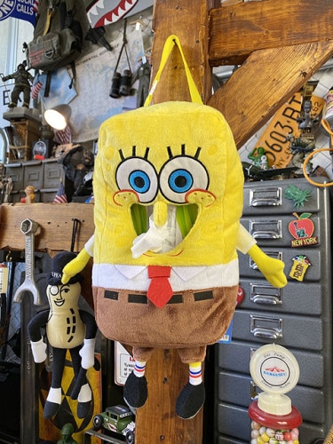 スポンジボブ　ティッシュカバー|アメキャラ/人形/おもちゃ|もはや店長すら迷子になるアメ雑ジャングル