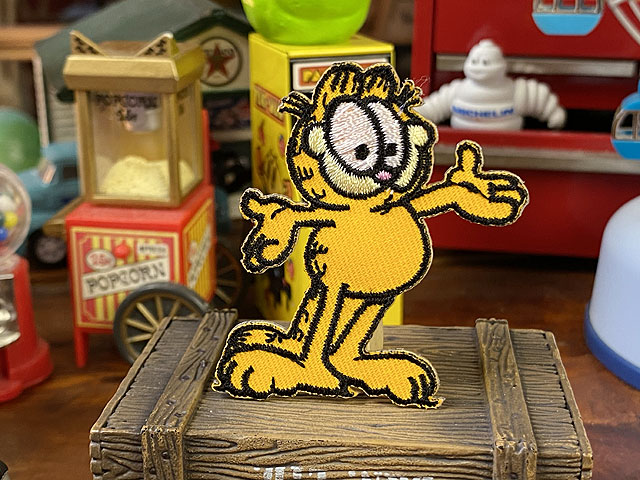 クラシックキャラクターワッペン ミニサイズ （ガーフィールド）の通販