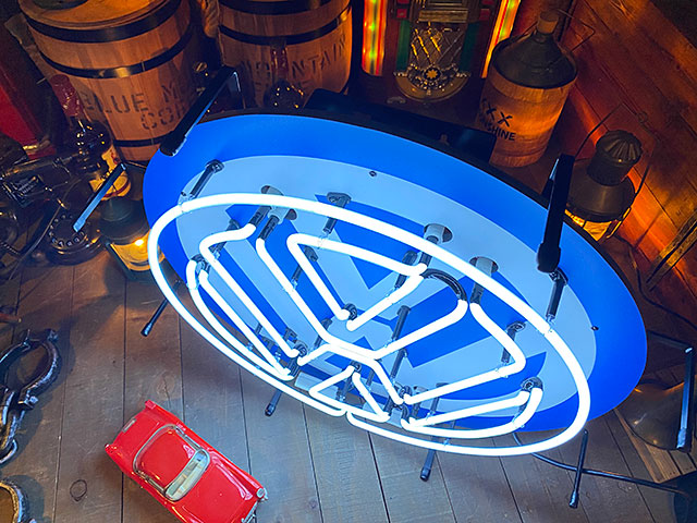 ネオン管 ビートル ネオンサイン フォルクスワーゲン インテリア 電飾看板