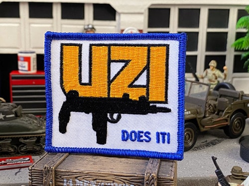 ガンワッペン　（ウージー）|ポリス/特殊部隊/ファイヤーマン|ワッペン