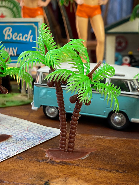 南の島のヤシの木 オブジェ （Sサイズ5本セット）の通販・販売