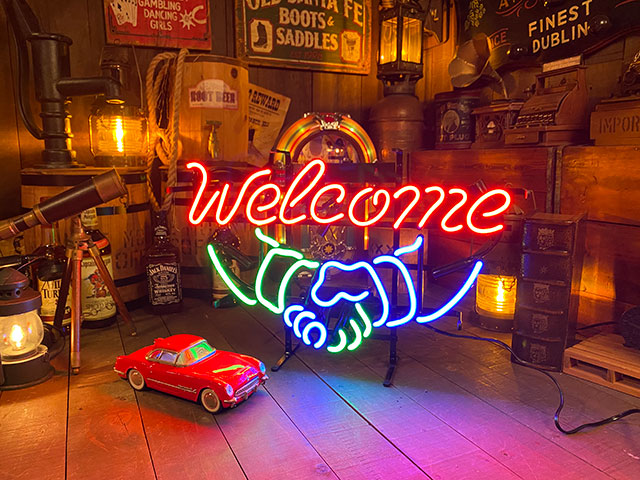 ウェルカム ネオン管の通販・販売 | アメリカ雑貨のテーマパーク