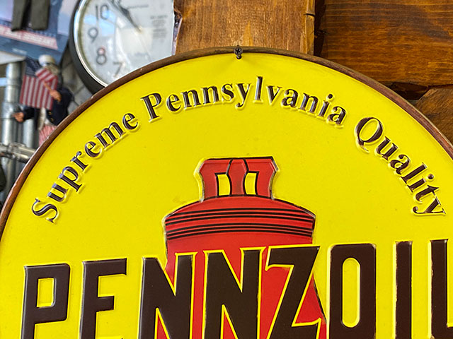 ペンズオイル エンボスティンサインの通販・販売 | アメリカ雑貨の