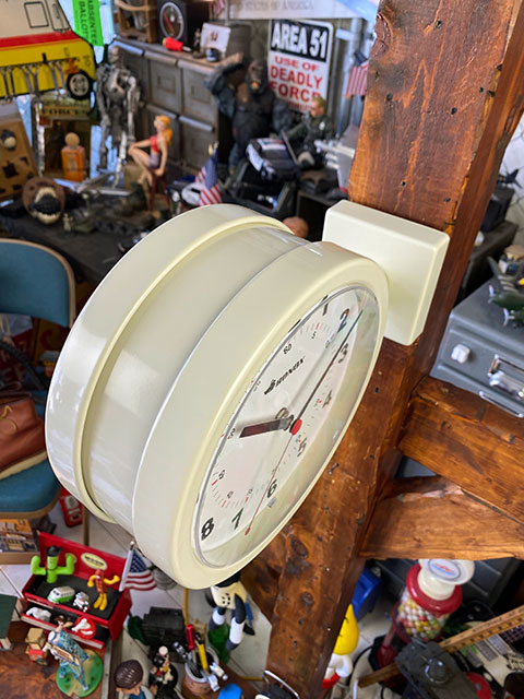 ダルトン ダブルフェイスクロック Sサイズ （アイボリー）の通販