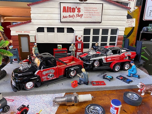 マイスト　1948年フォードF-1ピックアップ＆1967年フォード　マスタングGT＆トランスポーター　ダイキャストミニカー　1/24スケール|ミニカー/モデルカー/バイク/飛行機|男の秘密基地作りに！