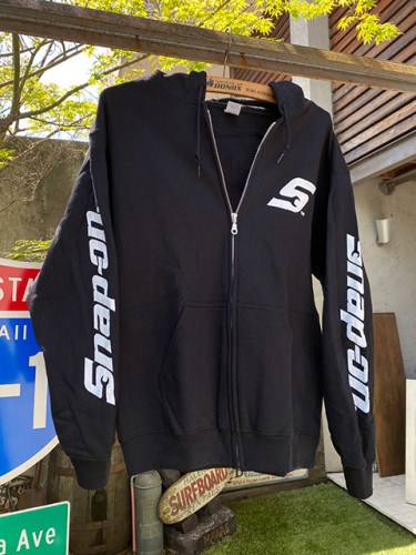 スナップオン　フルジップパーカー　Mサイズ　ブラック|スナップオングッズ|男の秘密基地作りに！ガレージング雑貨