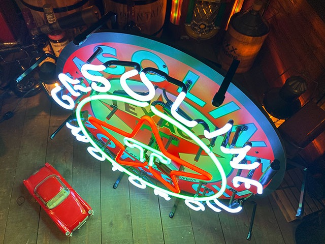 テキサコ TEXACO ネオンサイン ネオン サイン 看板 ガレージ 