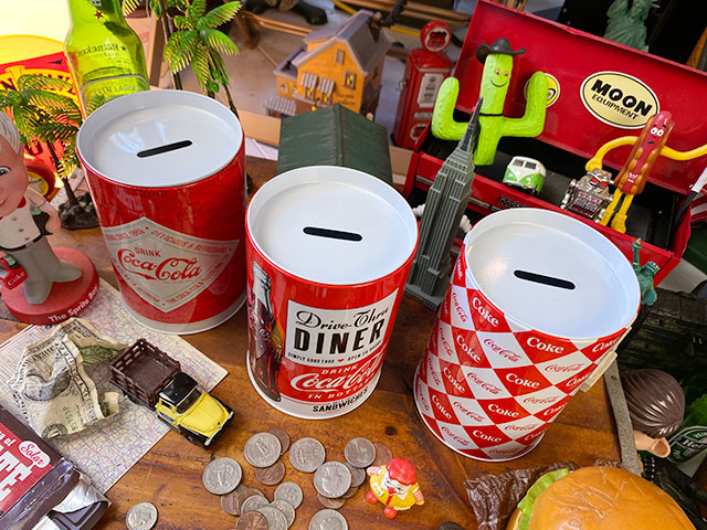 コカ・コーラ ティンバンク 3個セットの通販・販売 | アメリカ