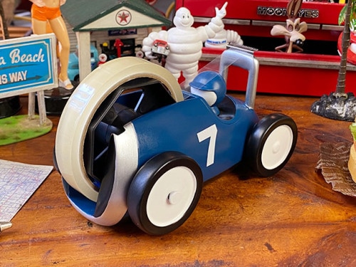 ヴィンテージトイカー　テープディスペンサー　（ブルー）|文房具/ボールペン/フォトフレーム|もはや店長すら迷子になるアメ雑ジャングル