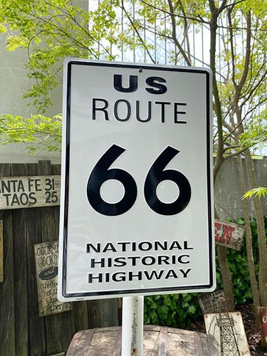 ルート66（ROUTE66）のブリキ看板・メタルサイン通販｜キャンディタワー
