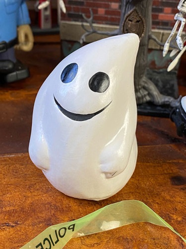 ハロウィンゴースト　木彫り人形　小さいサイズ|アメキャラ/人形/おもちゃ|もはや店長すら迷子になるアメ雑ジャングル