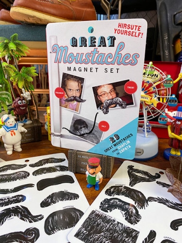 おもしろ写真変装アイテム！　グレートマスタッシュ　マグネットセット　20種類入り|文房具/ボールペン/フォトフレーム|もはや店長すら迷子になるアメ雑ジャングル