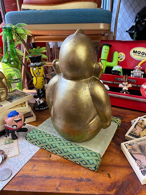 商売繁盛＆開運招福 大阪名物ビリケンさんの縁起のええ置物 【○M