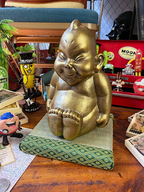 商売繁盛＆開運招福 大阪名物ビリケンさんの縁起のええ置物 【○M