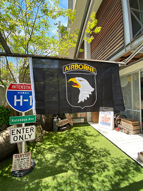 エアーボーン(空挺師団)フラッグレプリカ エアーボーン ミリタリーフラッグの通販・販売 | アメリカ雑貨のテーマ