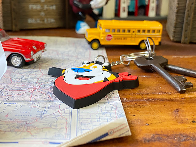 ケロッグ トニー・ザ・タイガー ラバーキーホルダー （フェイス