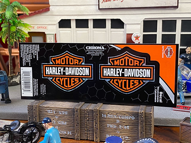 絵（後ほど追加します） ハーレーダビッドソン ホログラム加工 ビンテージ デカール HARLEY