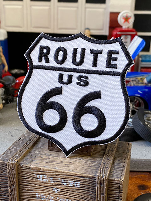 ルート66 ワッペン （ロードサイン/ROUTE US 66）の通販・販売