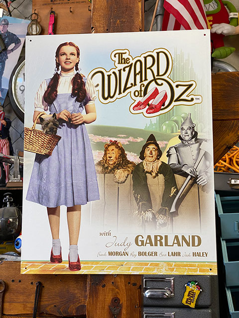 オズの魔法使い ブリキ看板 （ドロシーとトト）の通販・販売