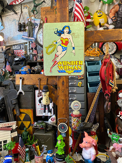 ワンダーウーマン ブリキ看板 （レトロコミック）の通販・販売 